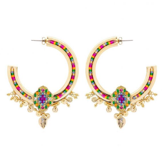 Zewel Gold Earrings