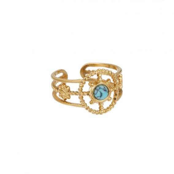 Lollia turquoise ring