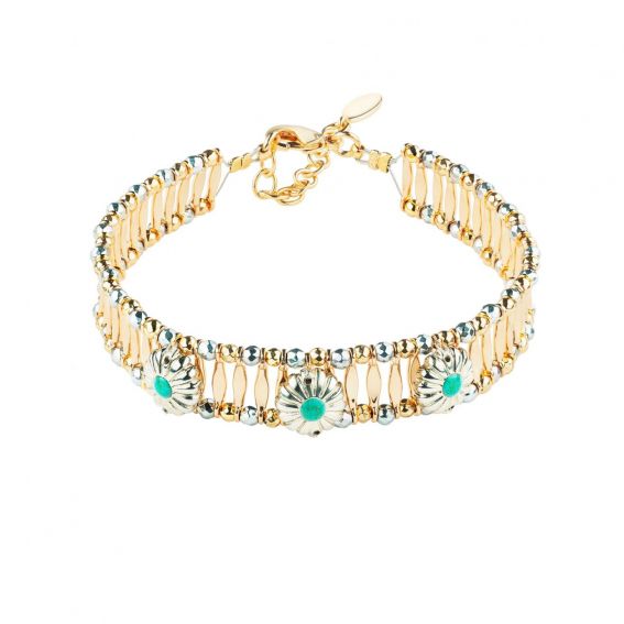 Hipanema Chestnut turquoise bracelet