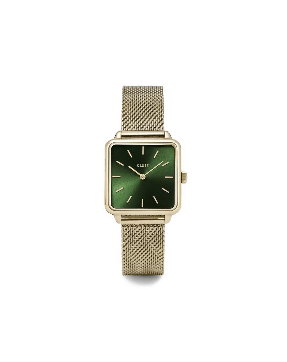 Cluse - Watch CLUSE - The gold Tetragon Forest Green