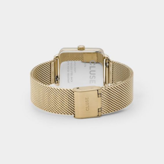 Cluse - Watch CLUSE - The gold Tetragon Forest Green
