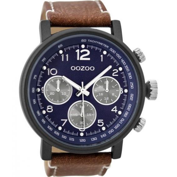 Montre Oozoo Timepieces C9456 brown/blue - Marque de montre Oozoo