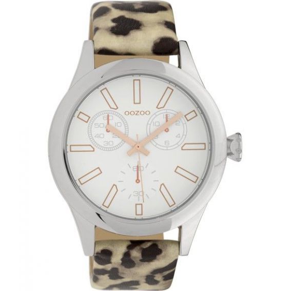 Montre Oozoo Timepieces C9795 light leopard - Marque de montre Oozoo