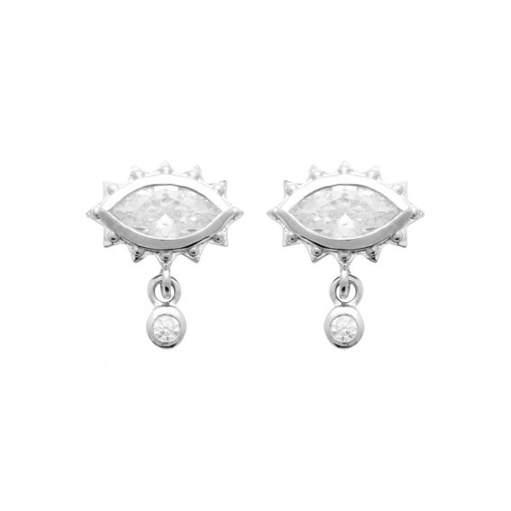 Bijou argent/plaqué or Maria earring in 925 silver