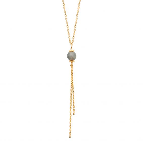 Bijou argent/plaqué or 18k gold plated Alicante necklace