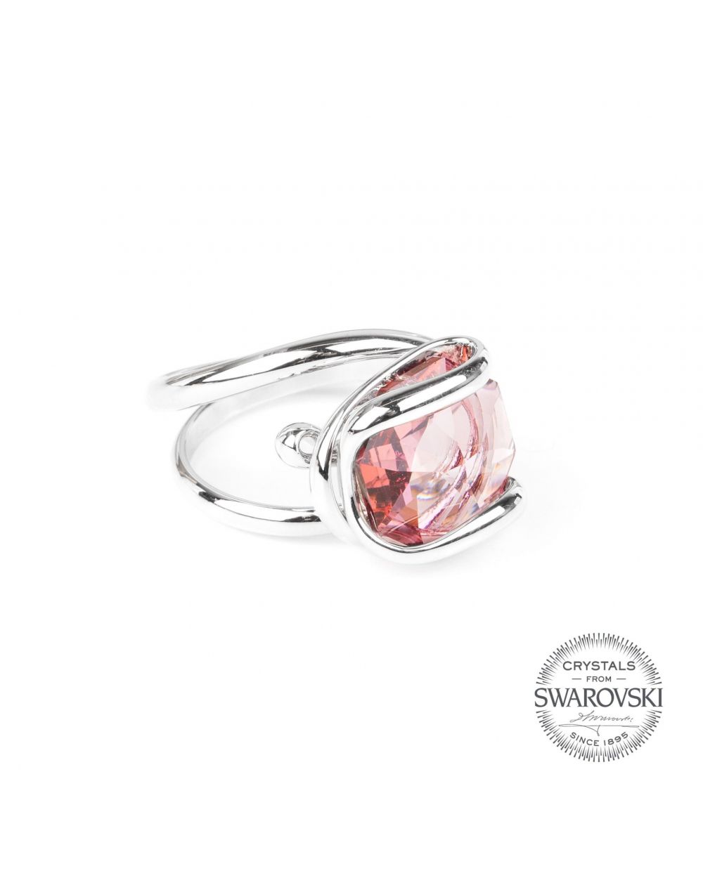 Marazzini - Swarovski kristal roos ring