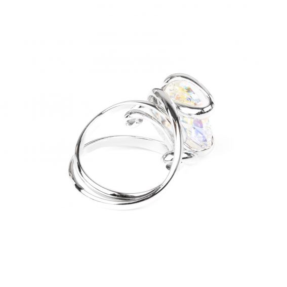 Marazzini - Swarovski crystal ring AB