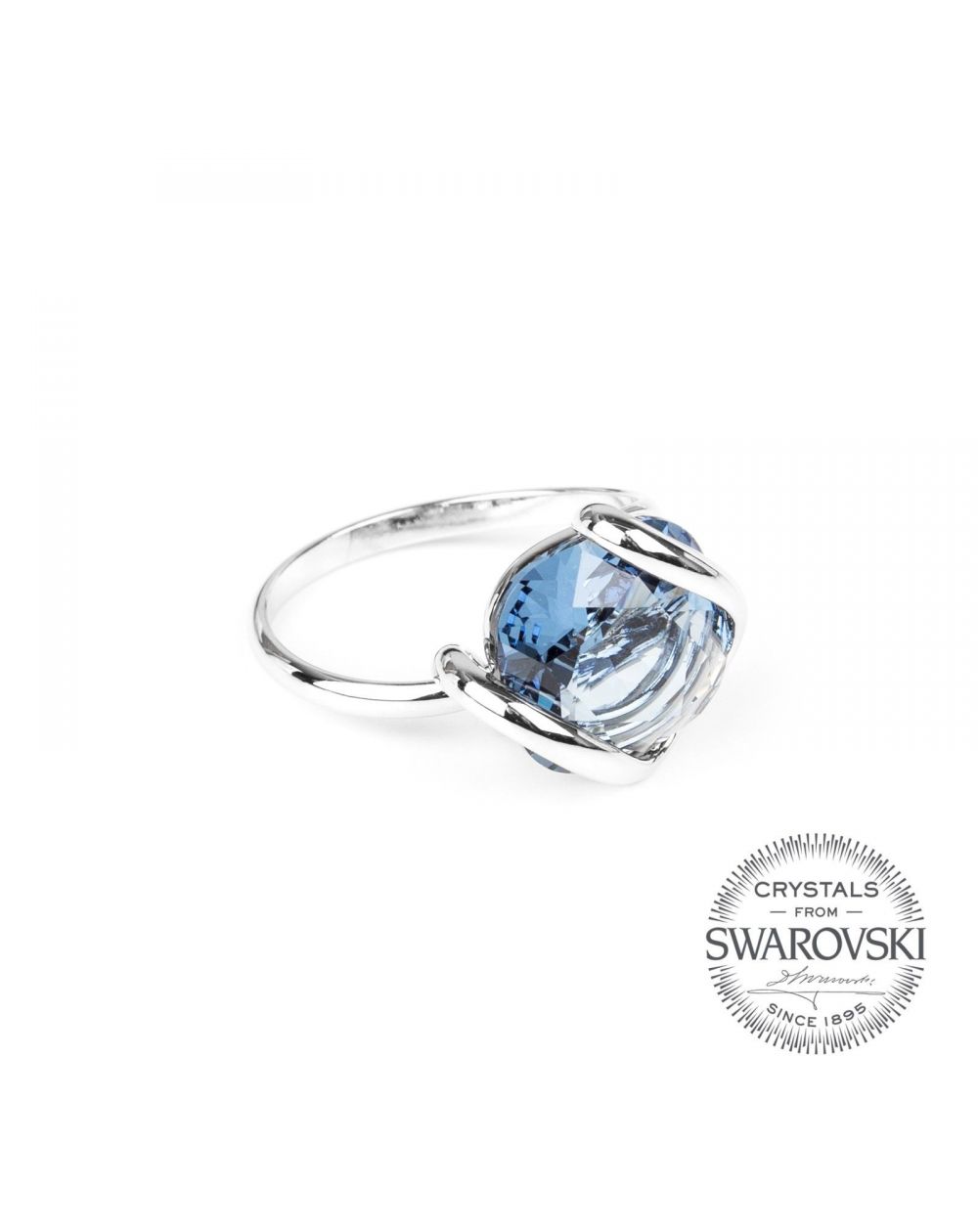 Marazzini - Swarovskikristal denim ring