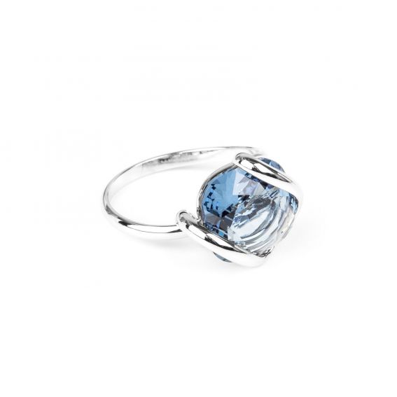 Marazzini - Swarovskikristal denim ring