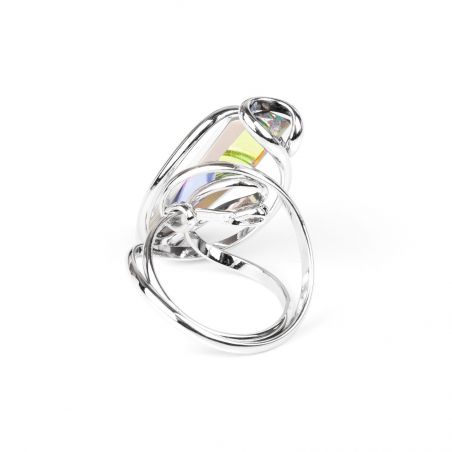 Marazzini - crystal ring STALATTITE Swarovski