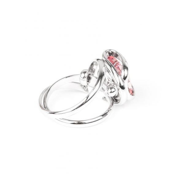 Marazzini - Swarovski crystal rose ring