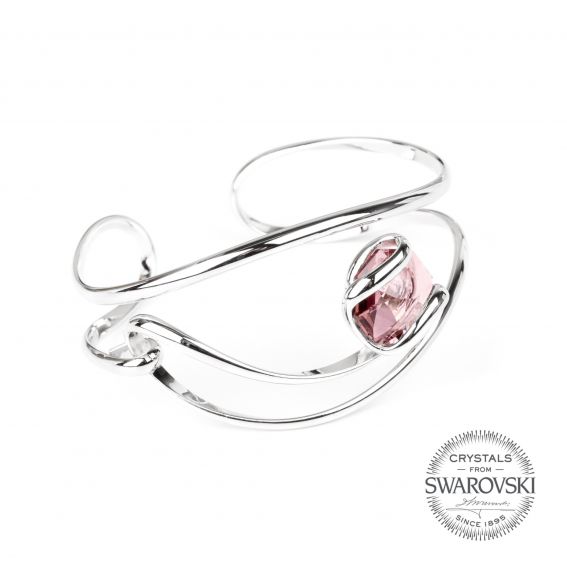 Andrea Marazzini bijoux - Bracelet cristal Swarovski rose