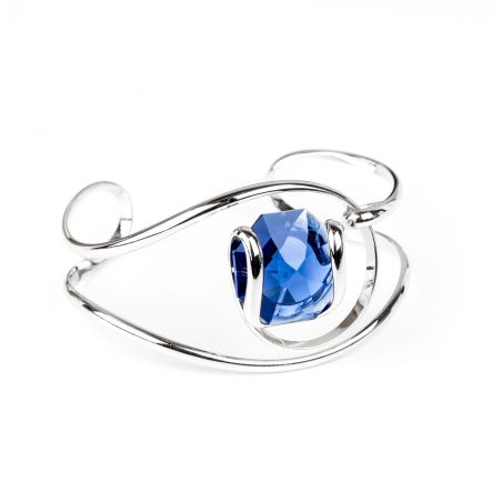 Andrea Marazzini bijoux - Bracelet cristal Swarovski bleu profond