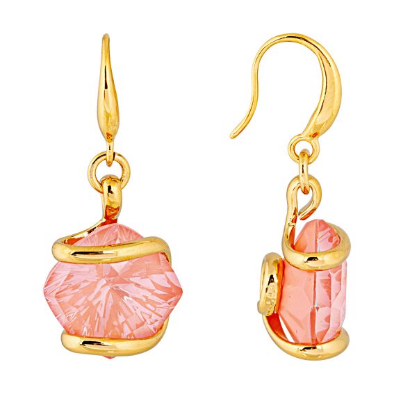 Andrea Marazzini Marazzini Mystic Swarovski flamingo earrings