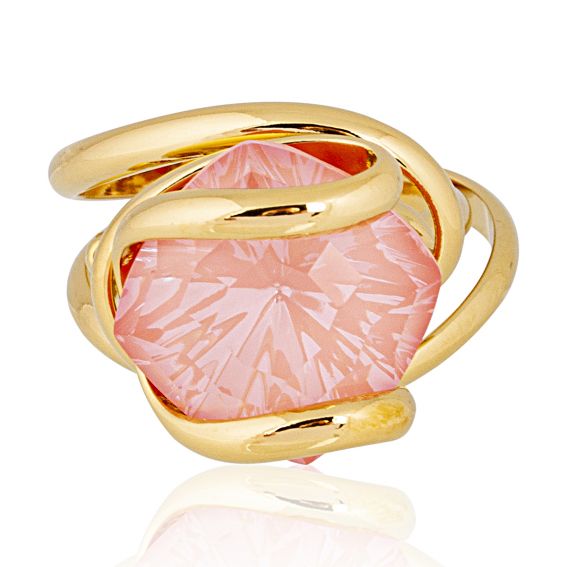 Andrea Marazzini Marazzini Swarovski Crystal Mystic Flamingo Ring