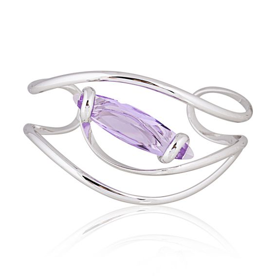 Andrea Marazzini Navette lilla Swarovski crystal bracelet
