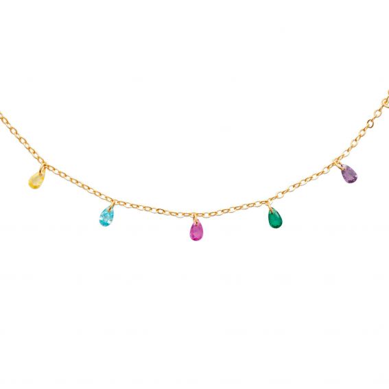 Collier Ajaccio plaqué or 18k