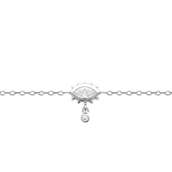 Bijou argent/plaqué or Maria bracelet in 925 silver