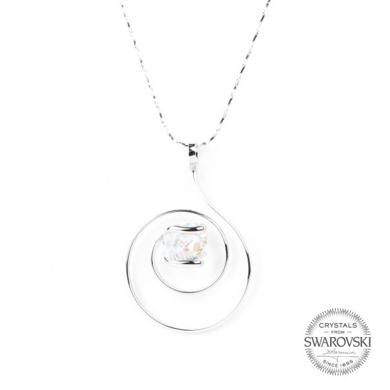 Marazzini - crystal necklace Swarovski AB