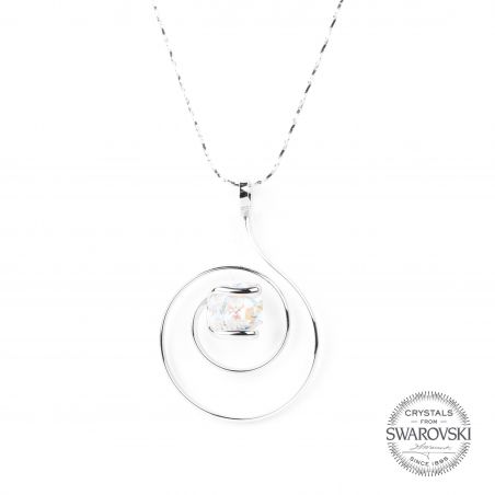 Marazzini - crystal necklace Swarovski AB
