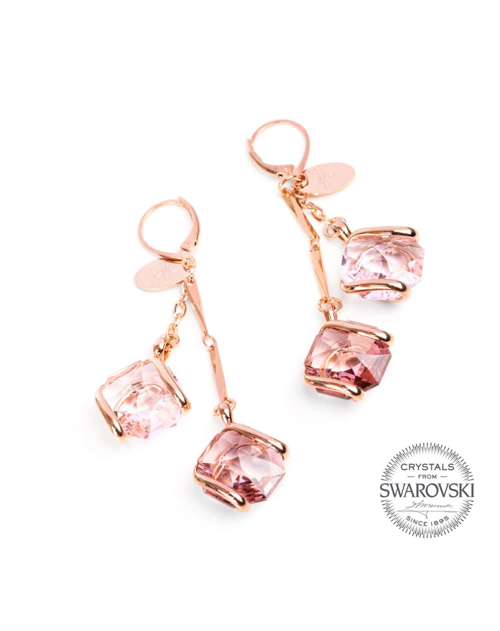Marazzini - Earrings Swarovski pink