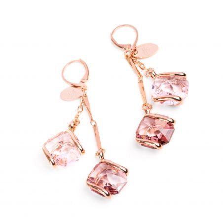Boucles d'oreille Andrea Marazzini - Cristal Swarovski rosé