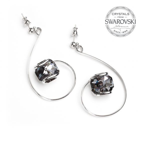 Marazzini - Earrings Swarovski crystal night