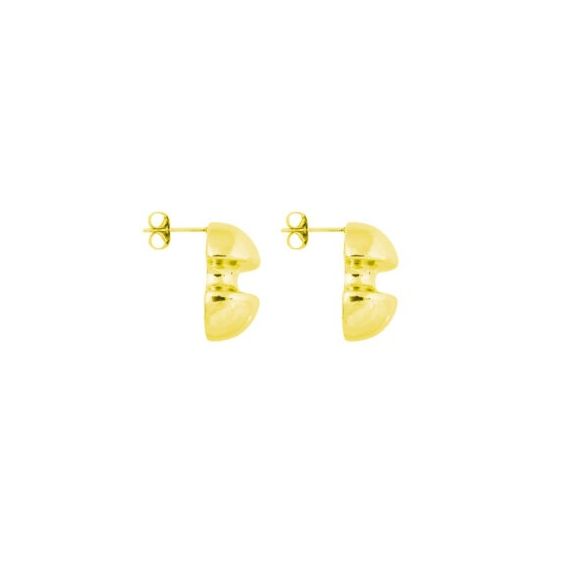 BOLO gold earring