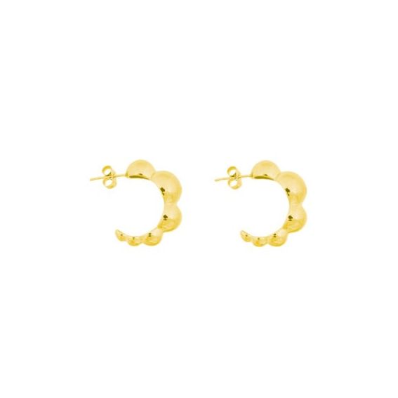 Bandhu DOT gold earring