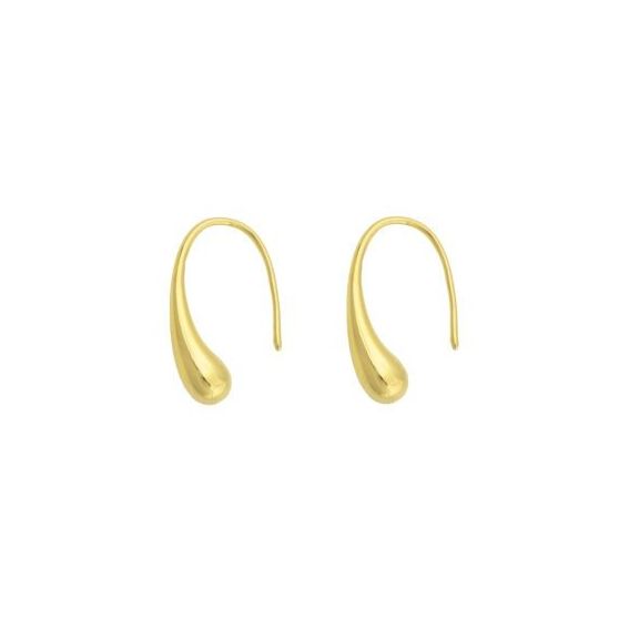 Bandhu MELT gold earring