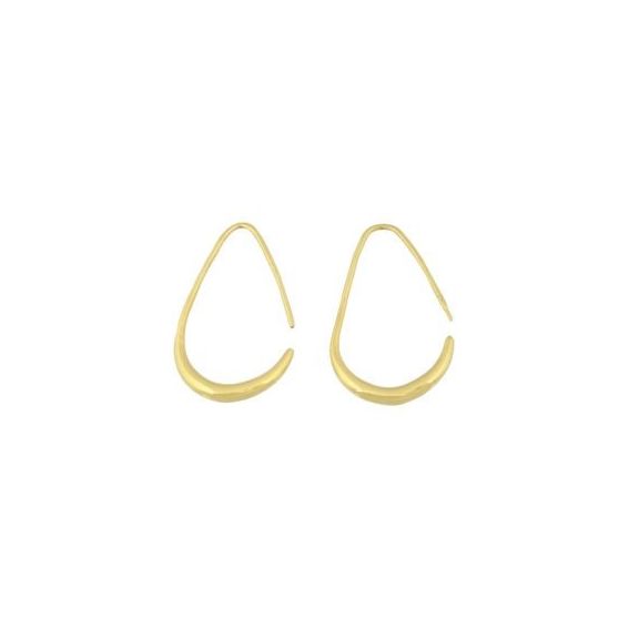 TEARDROP gold earring