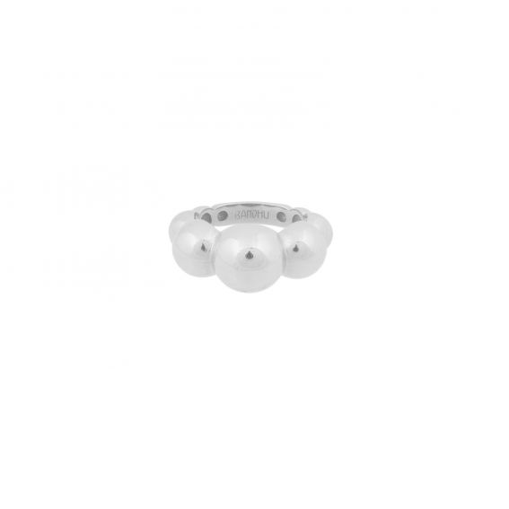 DOT silver ring - Silver/Gold jewelry