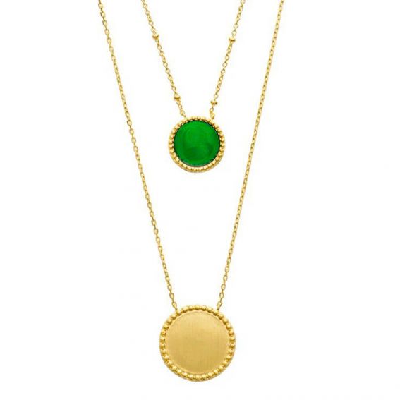 Constance Green lacquered HERA necklace