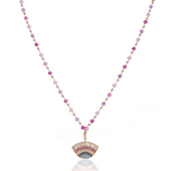 Hipanema Pink CLEOPATRA necklace