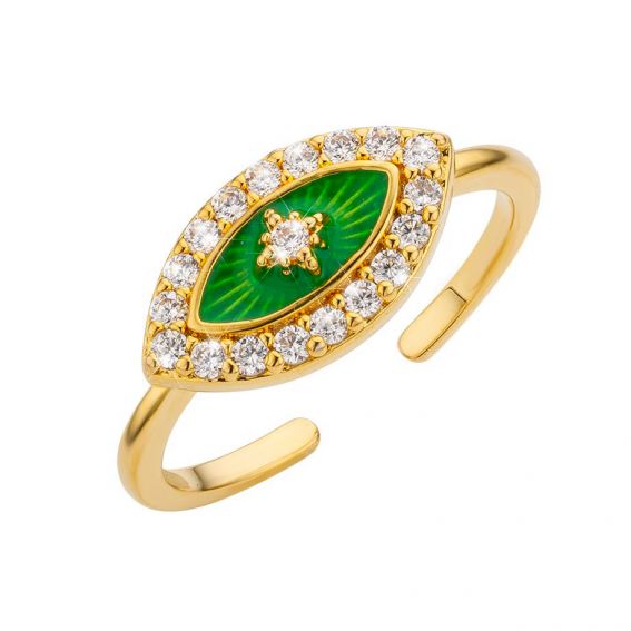 GREEN EYE ESSENTIAL ring
