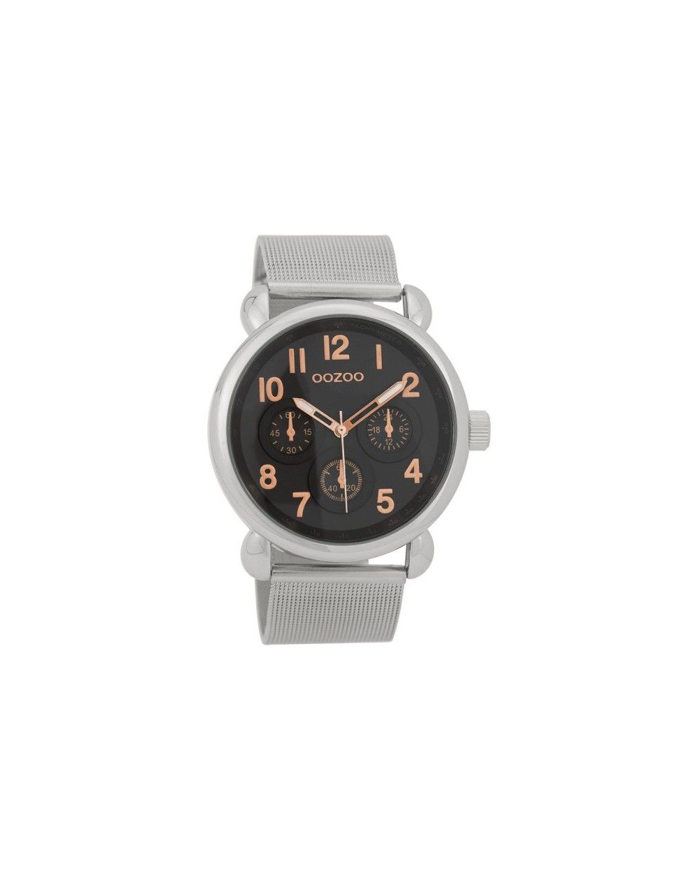 Montre Oozoo Timepieces C9614 silver/black - Marque Oozoo