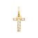 copy of S hanger zirkonium 18k gouden plaat