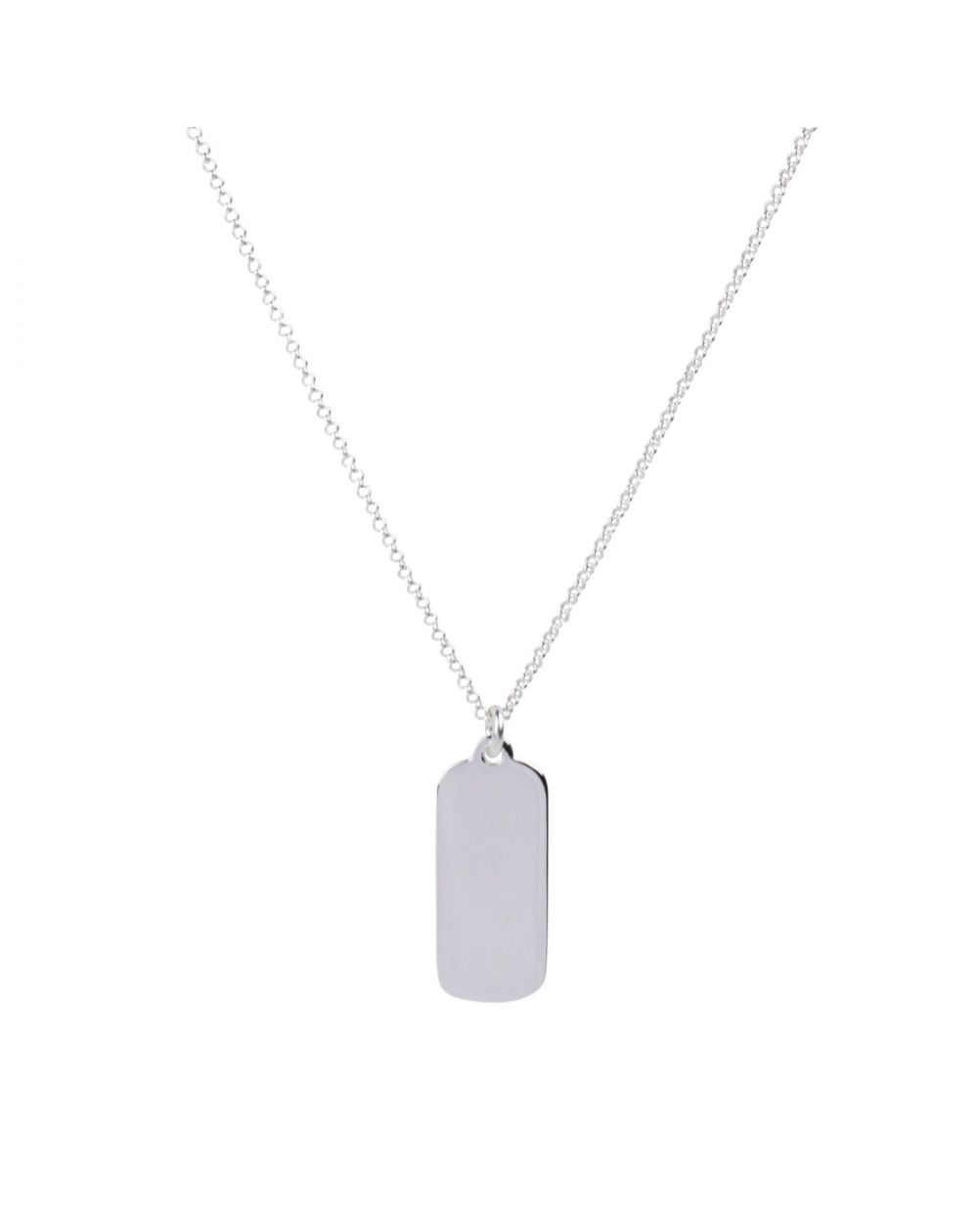 Bijou en argent - rectangular plate engravers