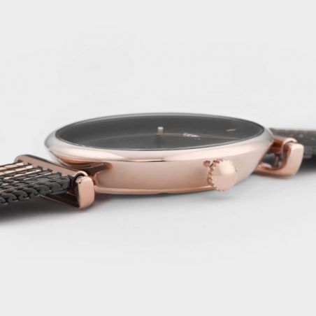 Cluse - Kijk CLUSE - Triumph Bicolor Rose Gold Zwart Zwart