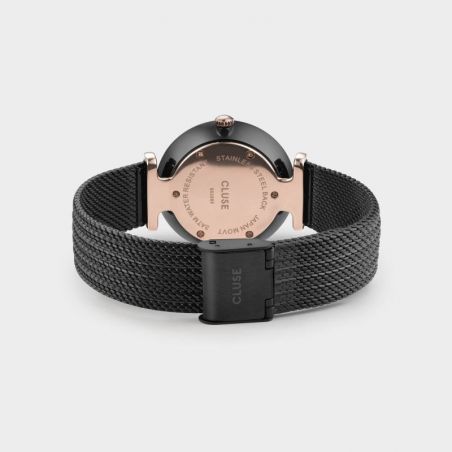 Montre CLUSE - Triomphe Mesh Black / Black - Modèle CL61004