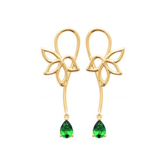 18k vergulde Izmir-hoepel