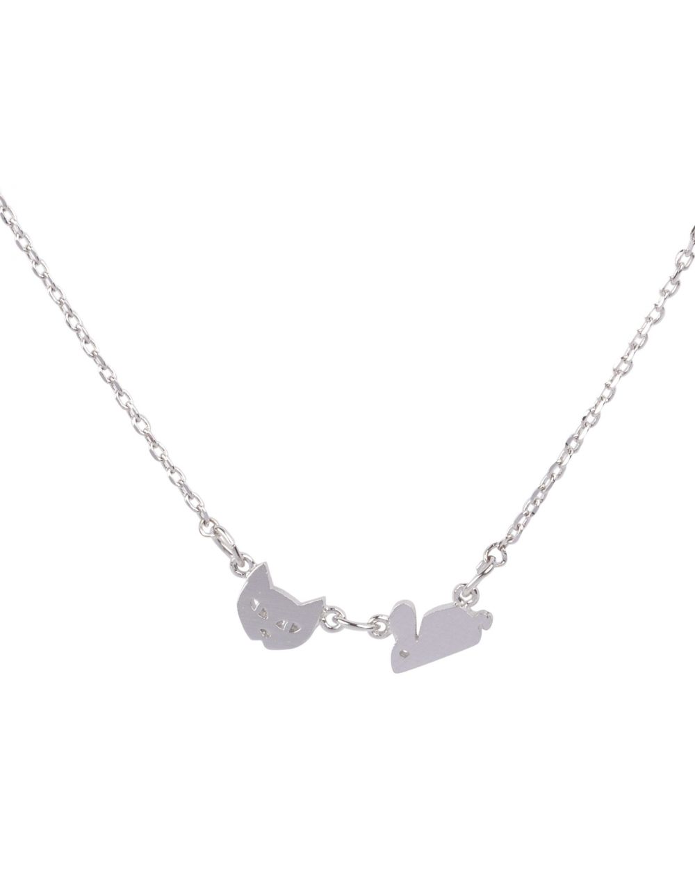 Collier 7bis Chat & souris - Bijoux et colliers de marque 7bis