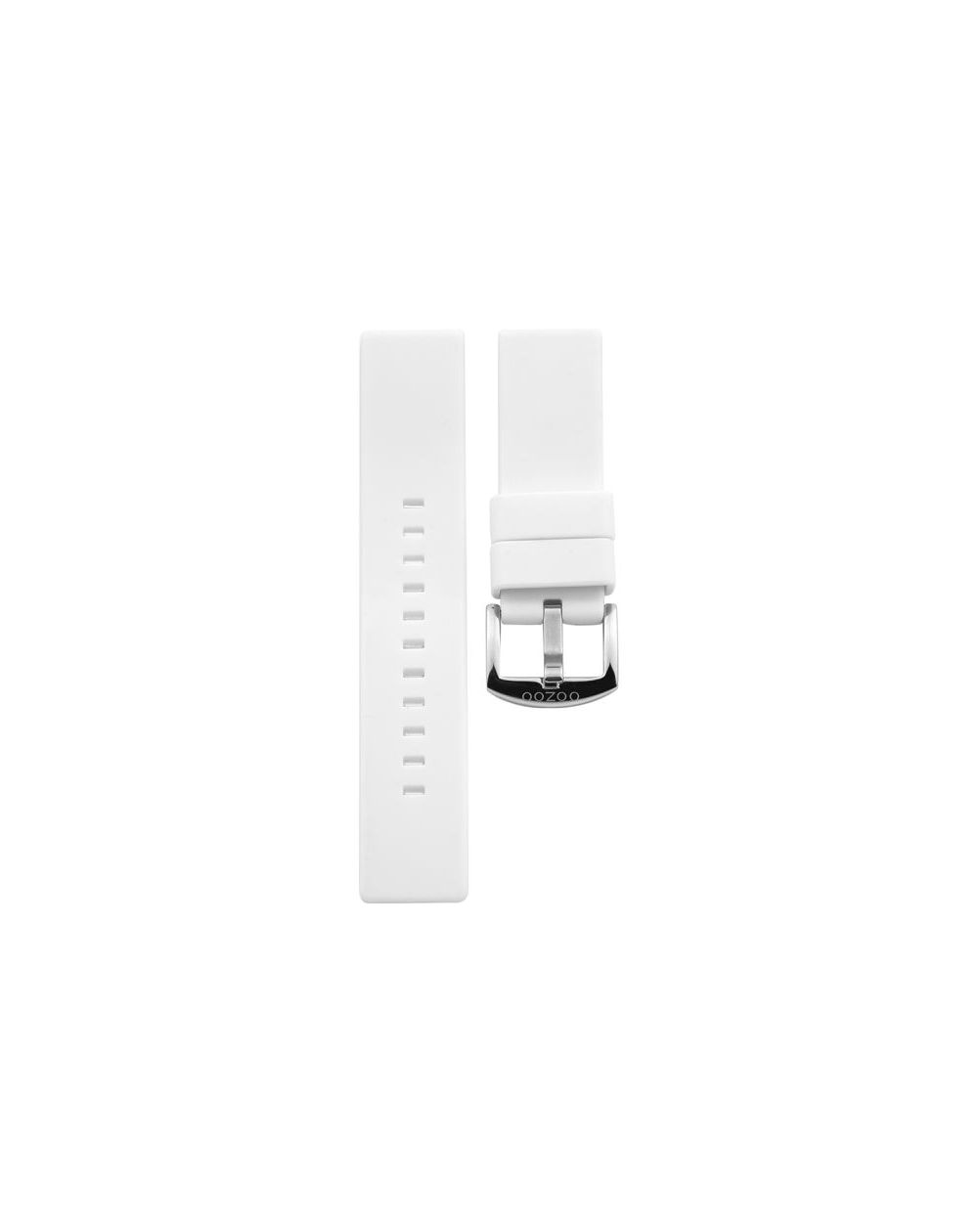 Oozoo - 101.22 - white rubber 22mm.
