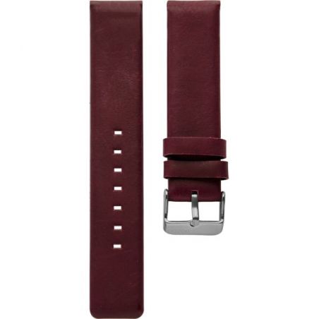 108.12 - burgundy 12 mm. - Bracelet pour montre Oozoo