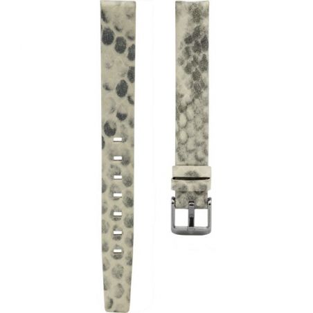 114.12 - stonegrey snake  12 mm. - Bracelet pour montre Oozoo