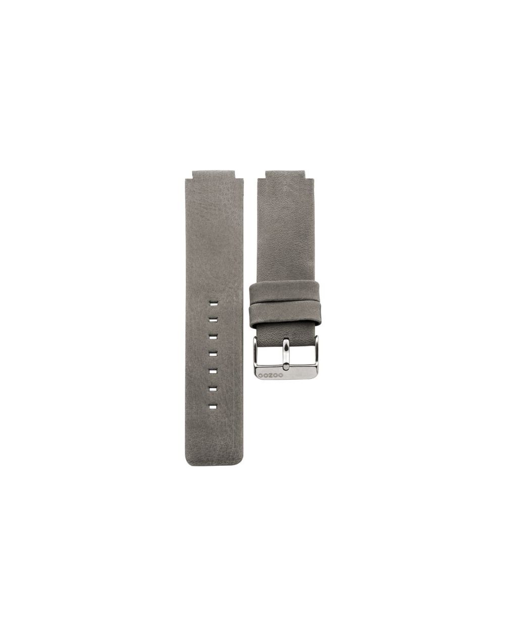137.18 - grey 18/24 mm. - Bracelet pour montre Oozoo