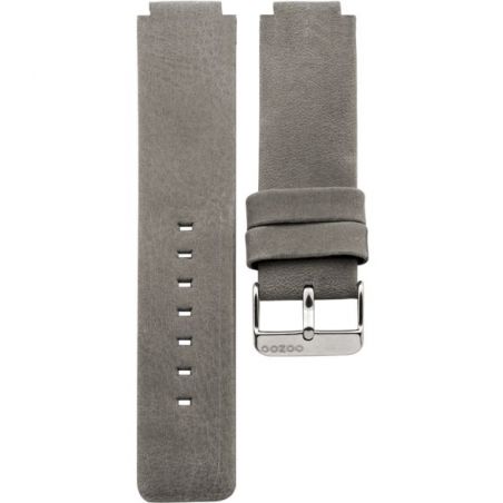 137.18 - grey 18/24 mm. - Bracelet pour montre Oozoo