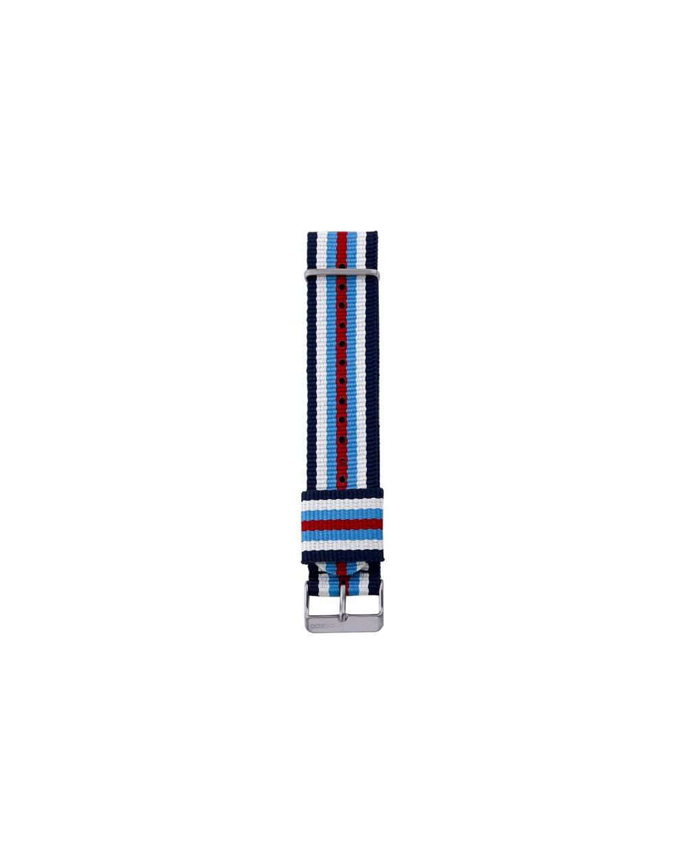 Oozoo - 205,24 - Nato blauw / wit / rood