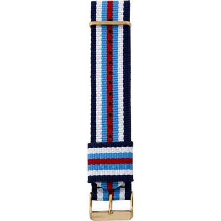 Oozoo - 206,24 - Nato blauw / wit / rood (r)