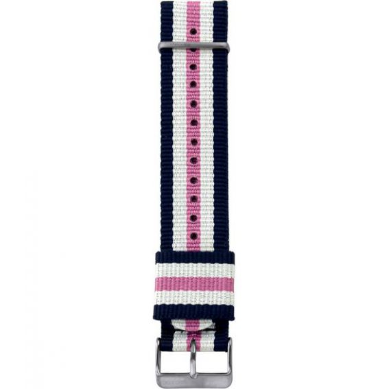 Oozoo - 207,24 - Nato blauw / wit / roze